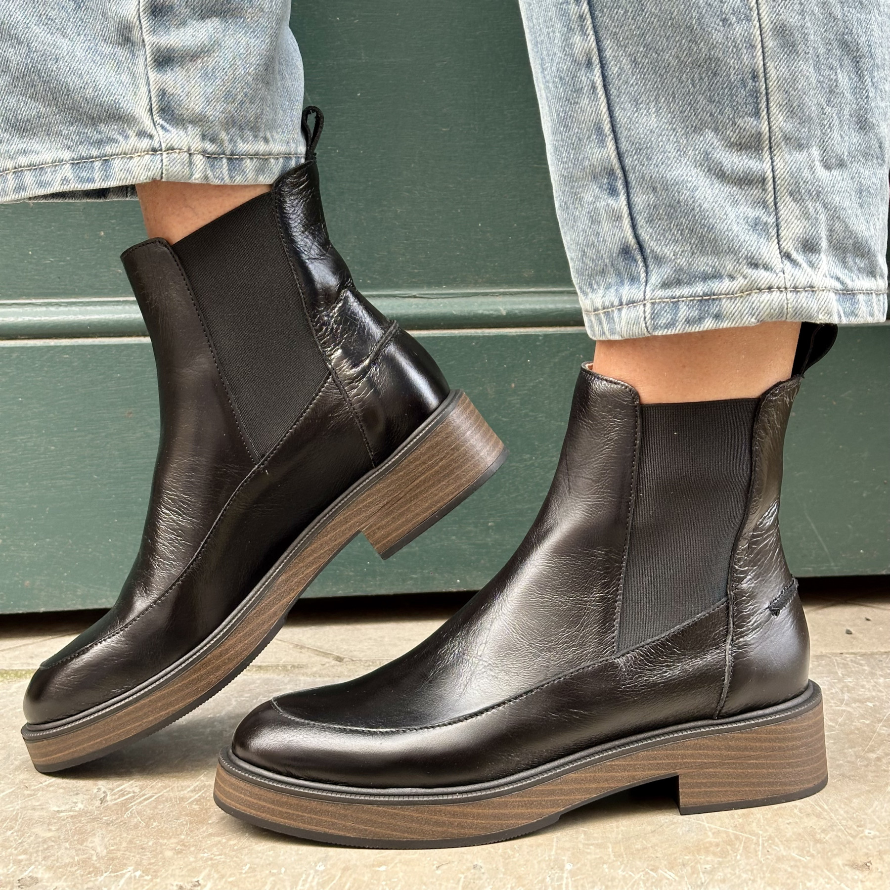 ngy bottines cine noir