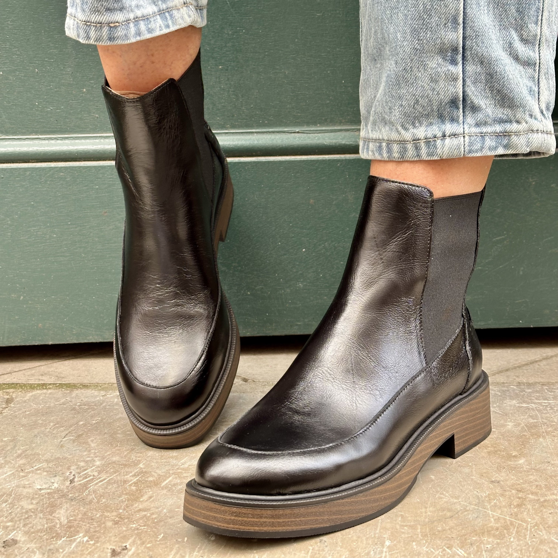ngy bottines cine noir