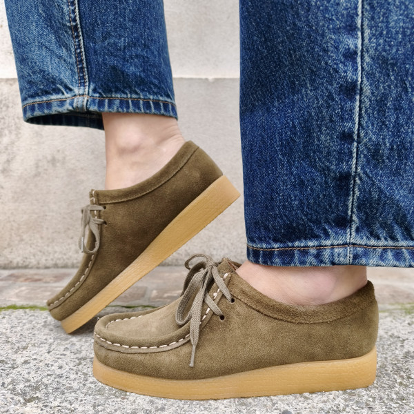 otherstep derbies style clarks kaki serraje trebol bee