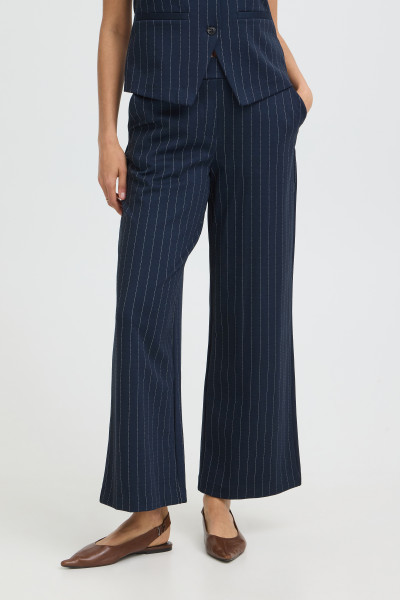 pantalon b young a rayures rowan jambes evasées 20819308 pantalon b young a rayures rowan jambes evasées 20819308