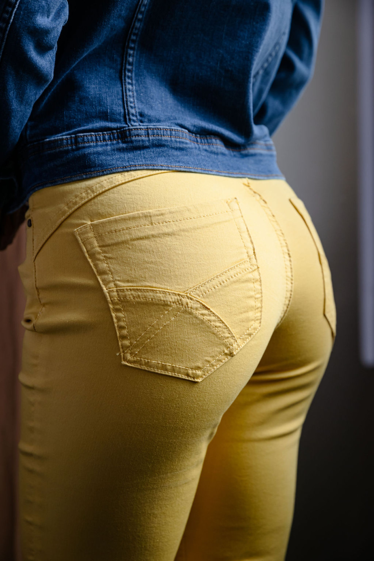 PANTALON CREAM CR ANN TWILL PANT COCO FIT JAUNE 2252
