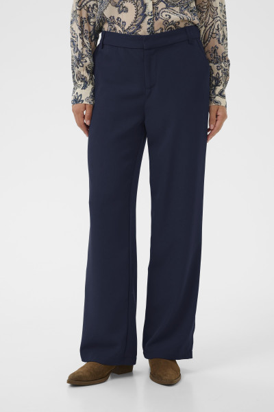 pantalon de costume bleu marine 10613977