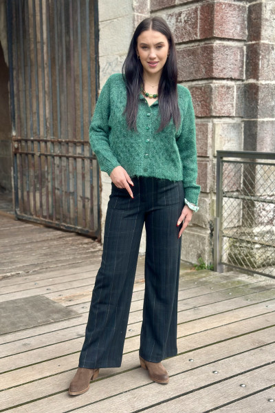 ICHI PANTALON IHKATE WOOLEY 4667 