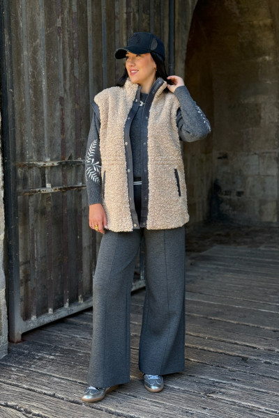ICHI PANTALON KATE SPORTY 4592