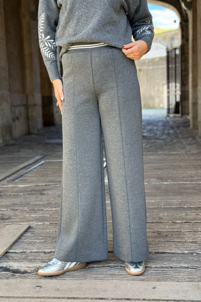 pantalon ichi coupe droite et confortable KATE SPORTY 4592