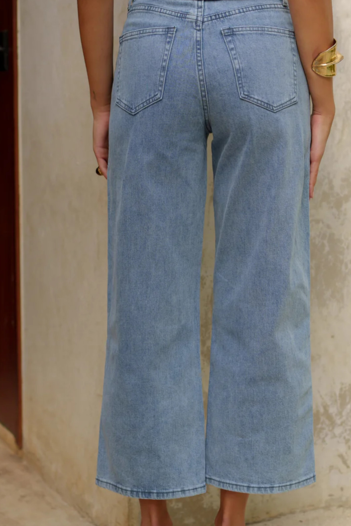 pantalon oraije jd 485 J jean colombe cropped wide