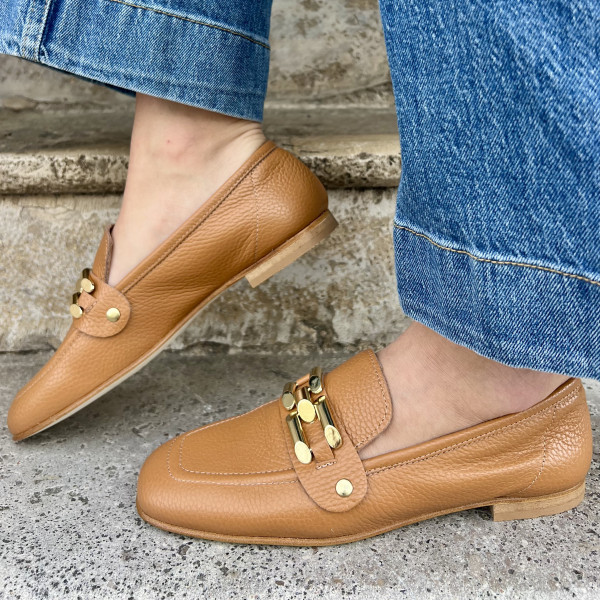 PAOYAMA MOCASSINS MINA CUOIO 