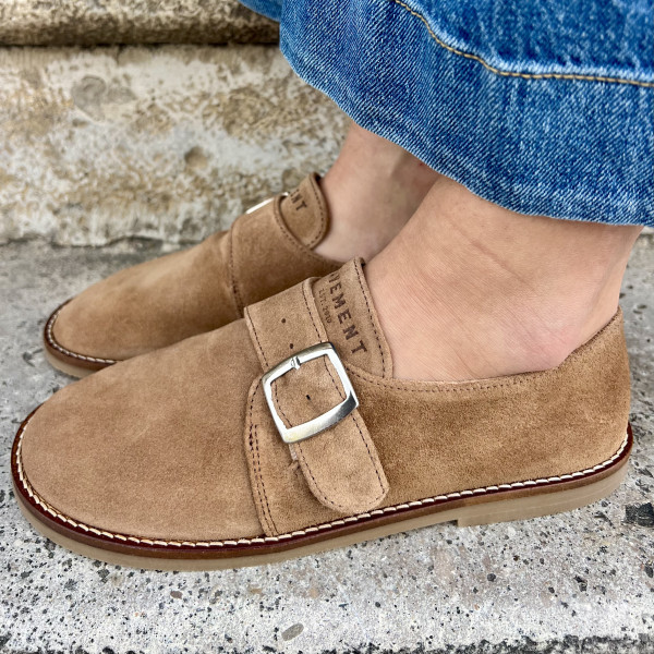 PAVEMENT KEISA TAN SUEDE
