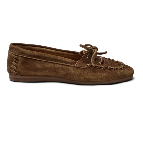 PAVEMENT MOCASSIN ZAKIA BROWN SUEDE