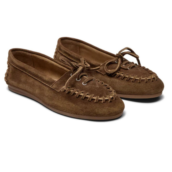PAVEMENT MOCASSIN ZAKIA BROWN SUEDE
