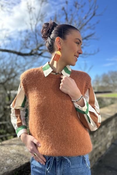 PULL SANS MANCHES 2391