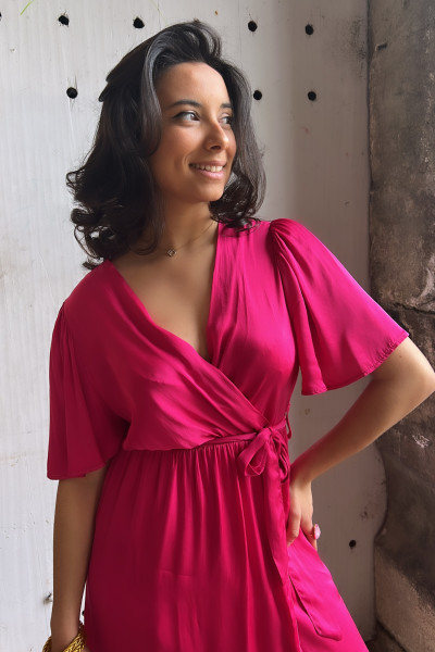 PAKO LITTO ROBE R3491 FUSHIA