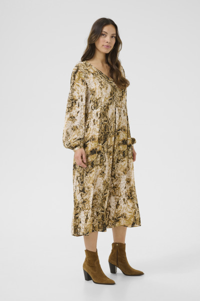 CREAM ROBE AYDA 3898