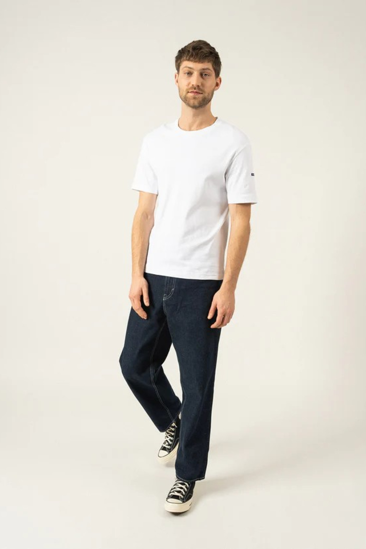 saint james t-shirt blanc lumio
