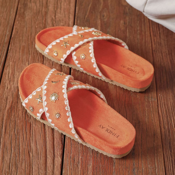 CHUMMY SANDALES LULA ORANGE 086