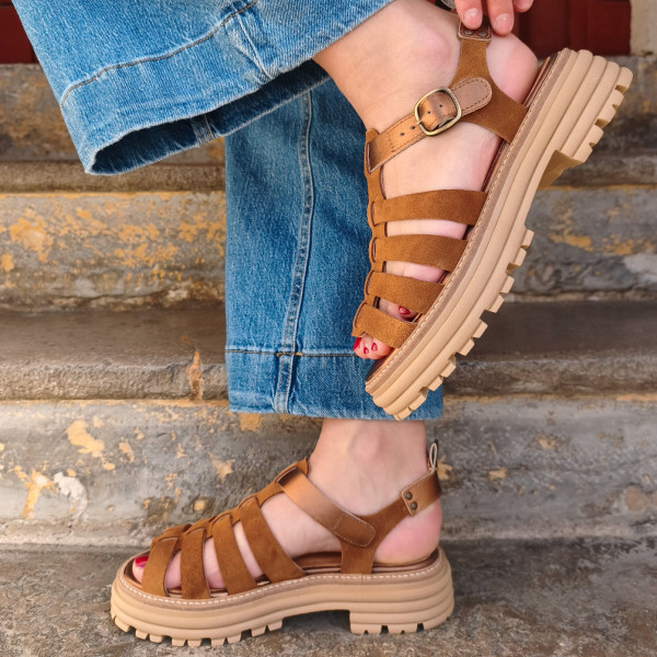 sandales minka kansas camel