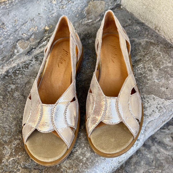 sandales minka katy dorée 