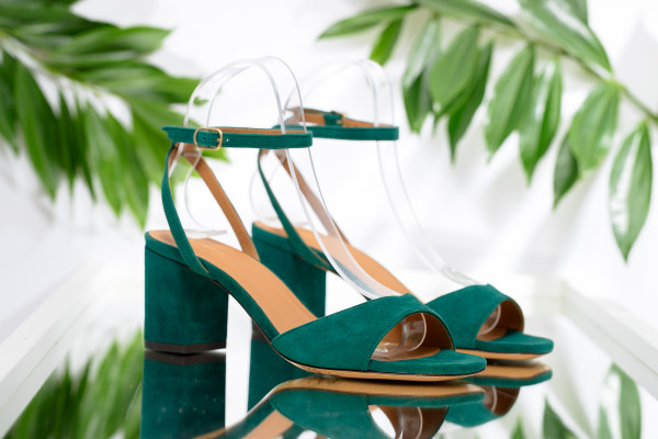 SANDALES RIVECOUR 333 EMERAUDE 