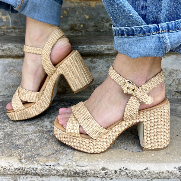 SANDRO R SAND FABRIC NATUR. 4758 E26