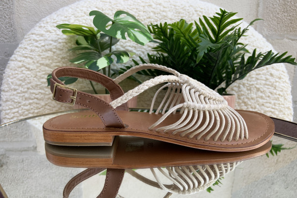 SANTAFE MULES MANILLE NATUREL