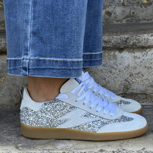 SEMERDJIAN BASKET KAYLA E114 argent et gris h26