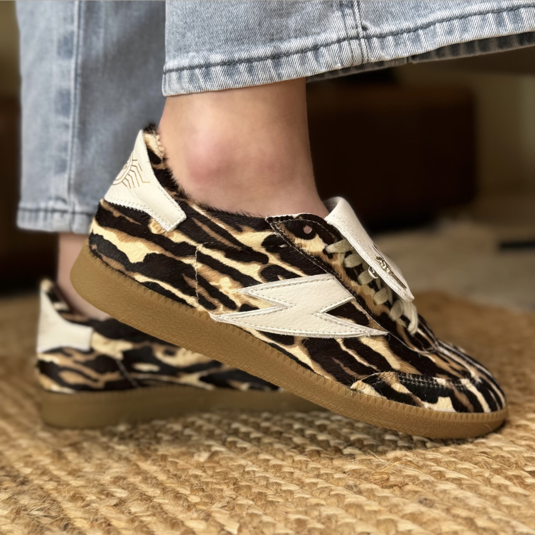 SEMERDJIAN BASKET MAGAR B191 LEOPARD 