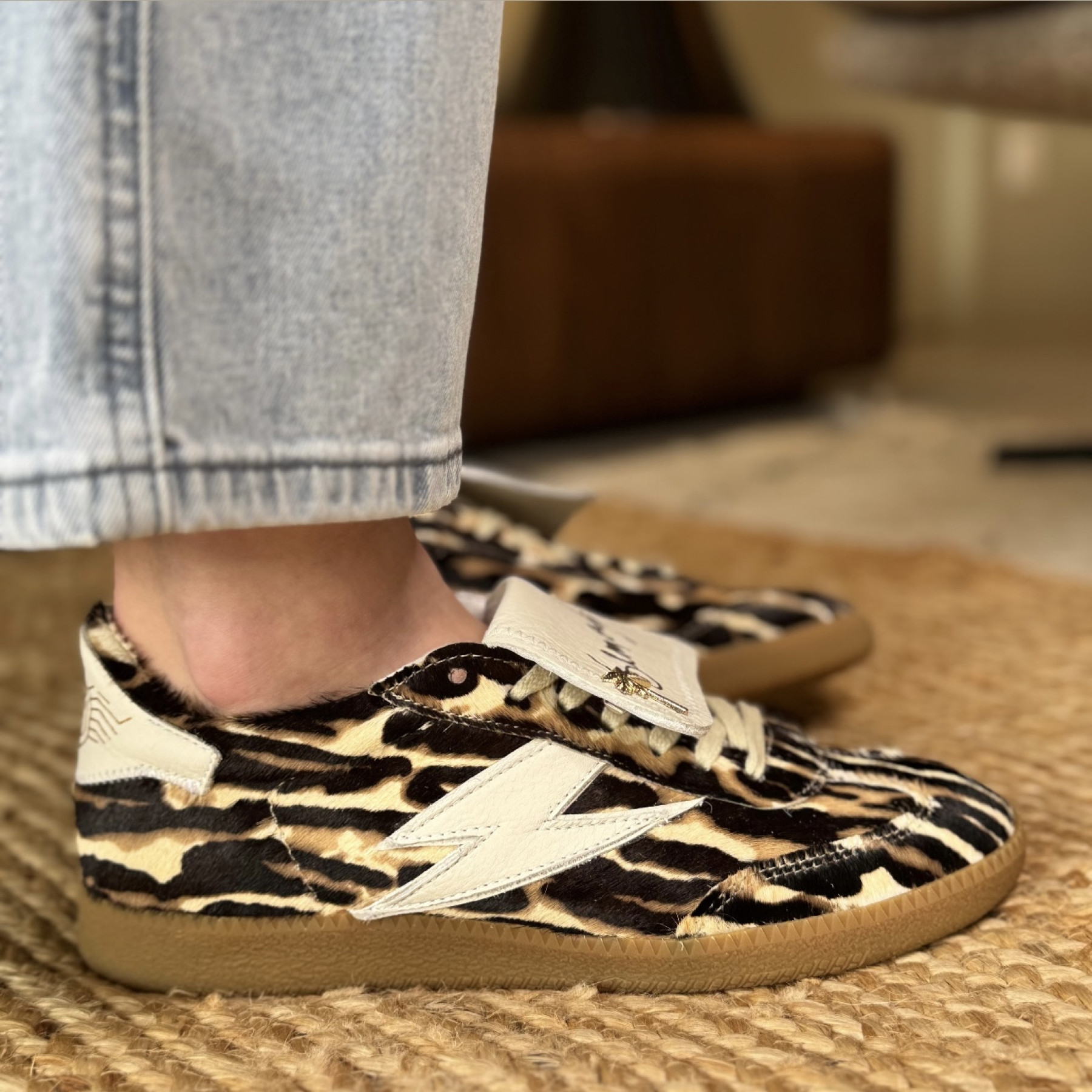 SEMERDJIAN BASKET MAGAR B191 LEOPARD 