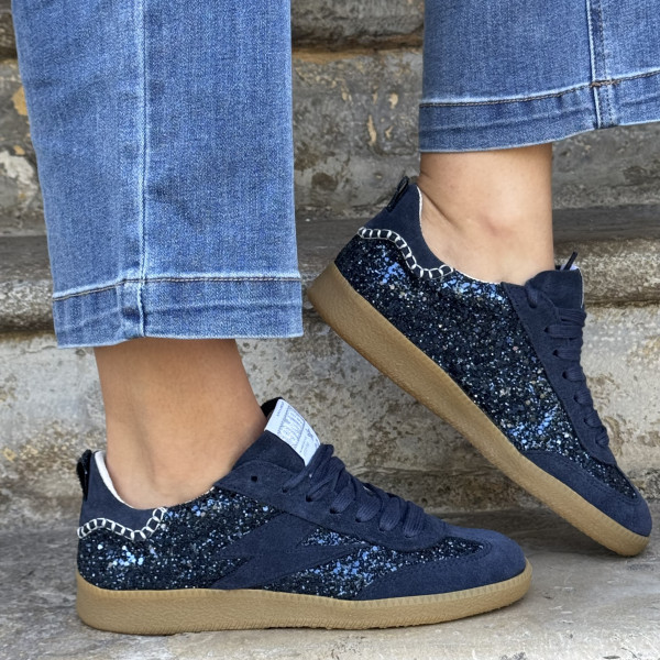 SEMERDJIAN BASKETS KAYLA E113 BLEU MARINE