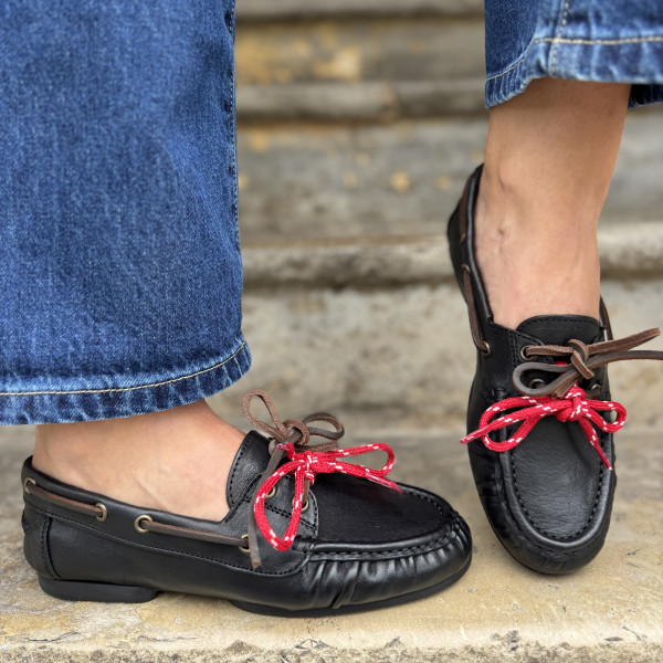 SEMERDJIAN MOCASSINS POMPEI NERO 