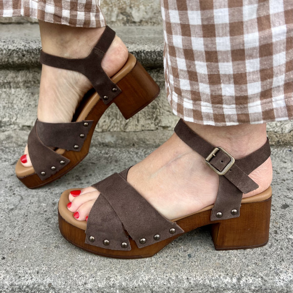 SEMERDJIAN SANDALES MICOL CROSTA TABACCO