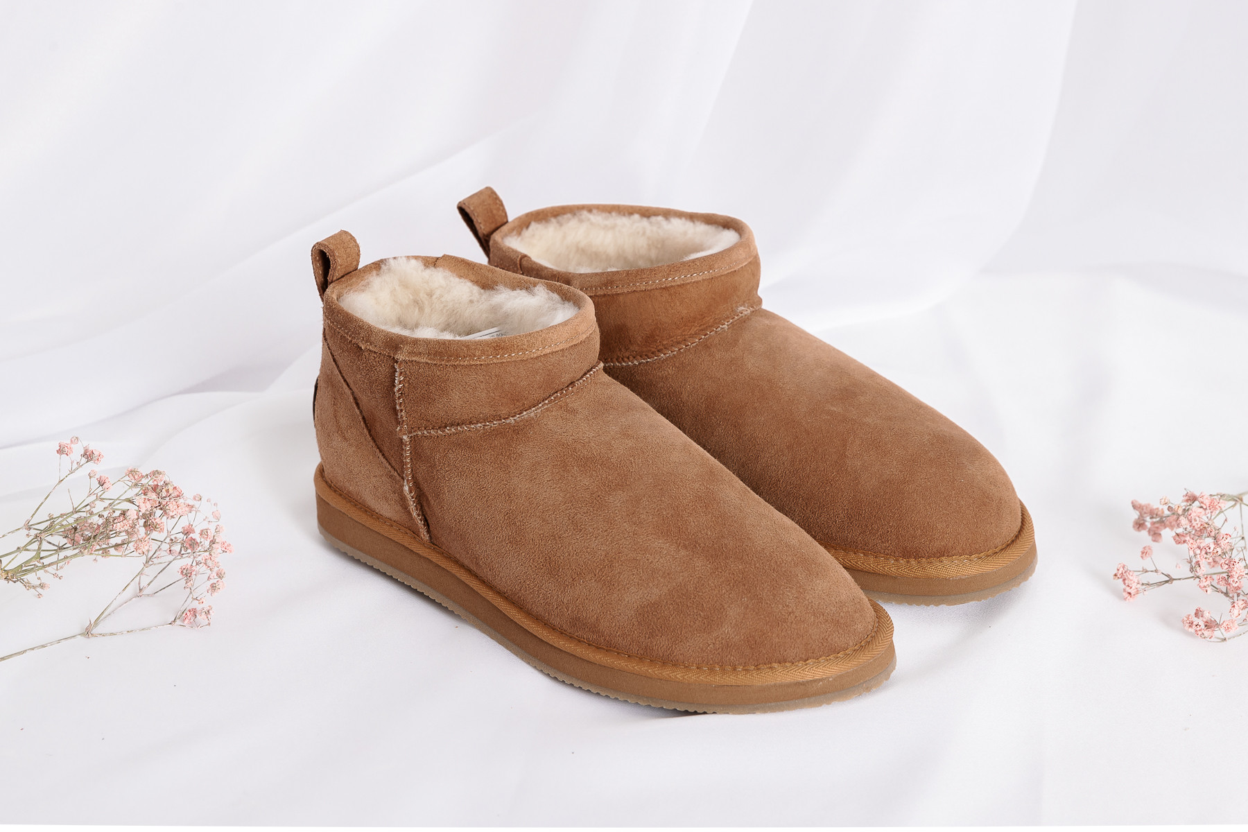 Bottes en peau de mouton retournée on sale