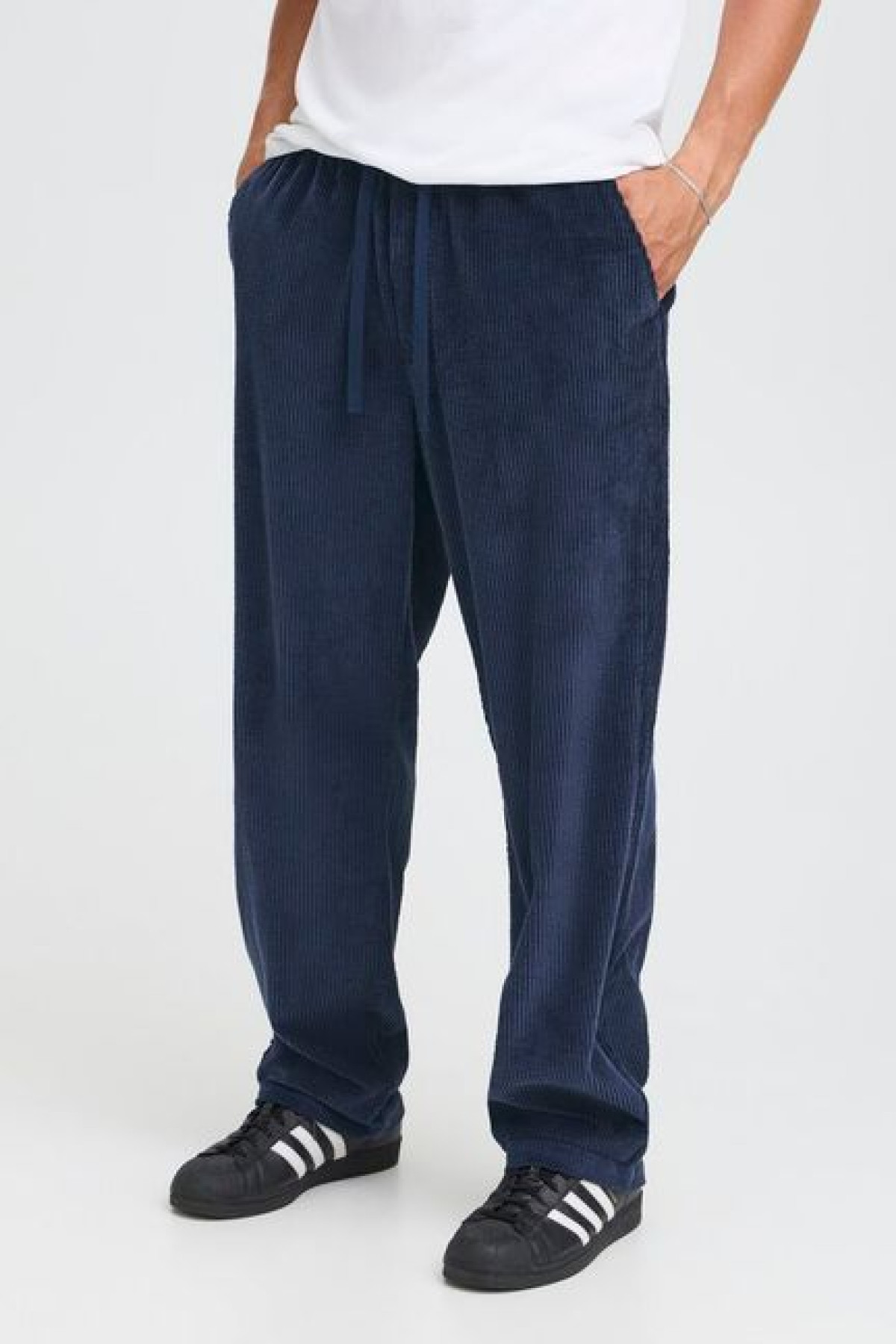 solid pantalon alann bleu