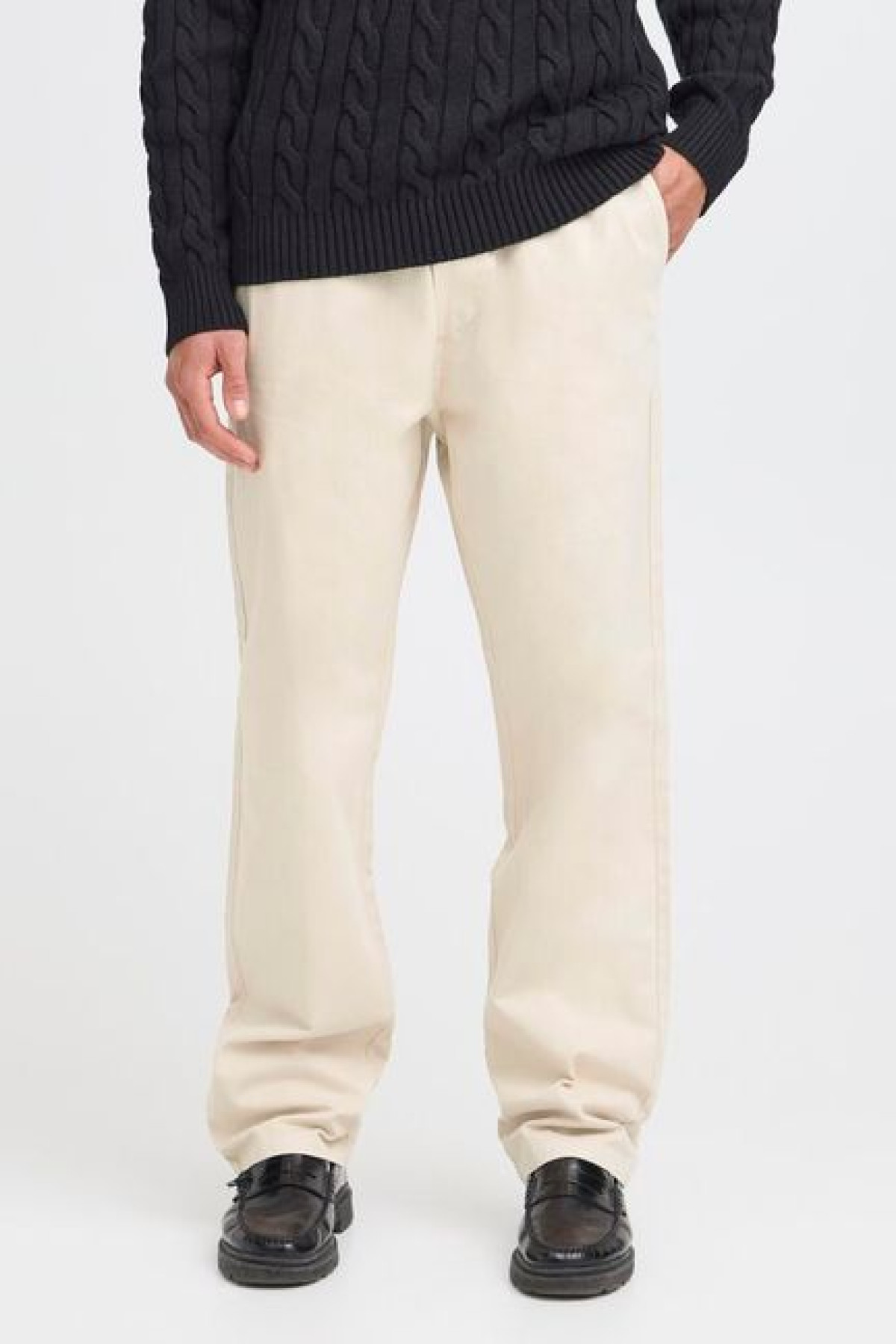 solid pantalon liam beige
