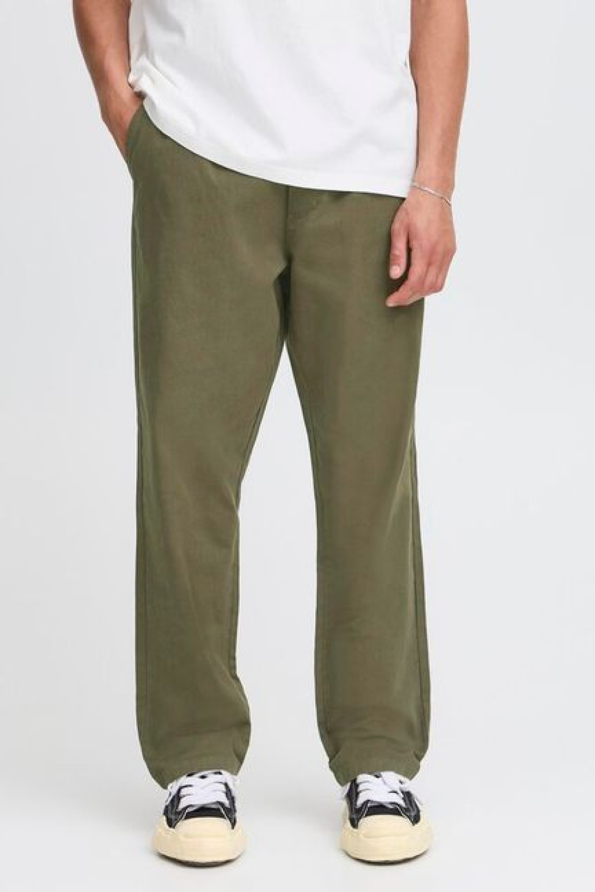 solid pantalon liam kaki