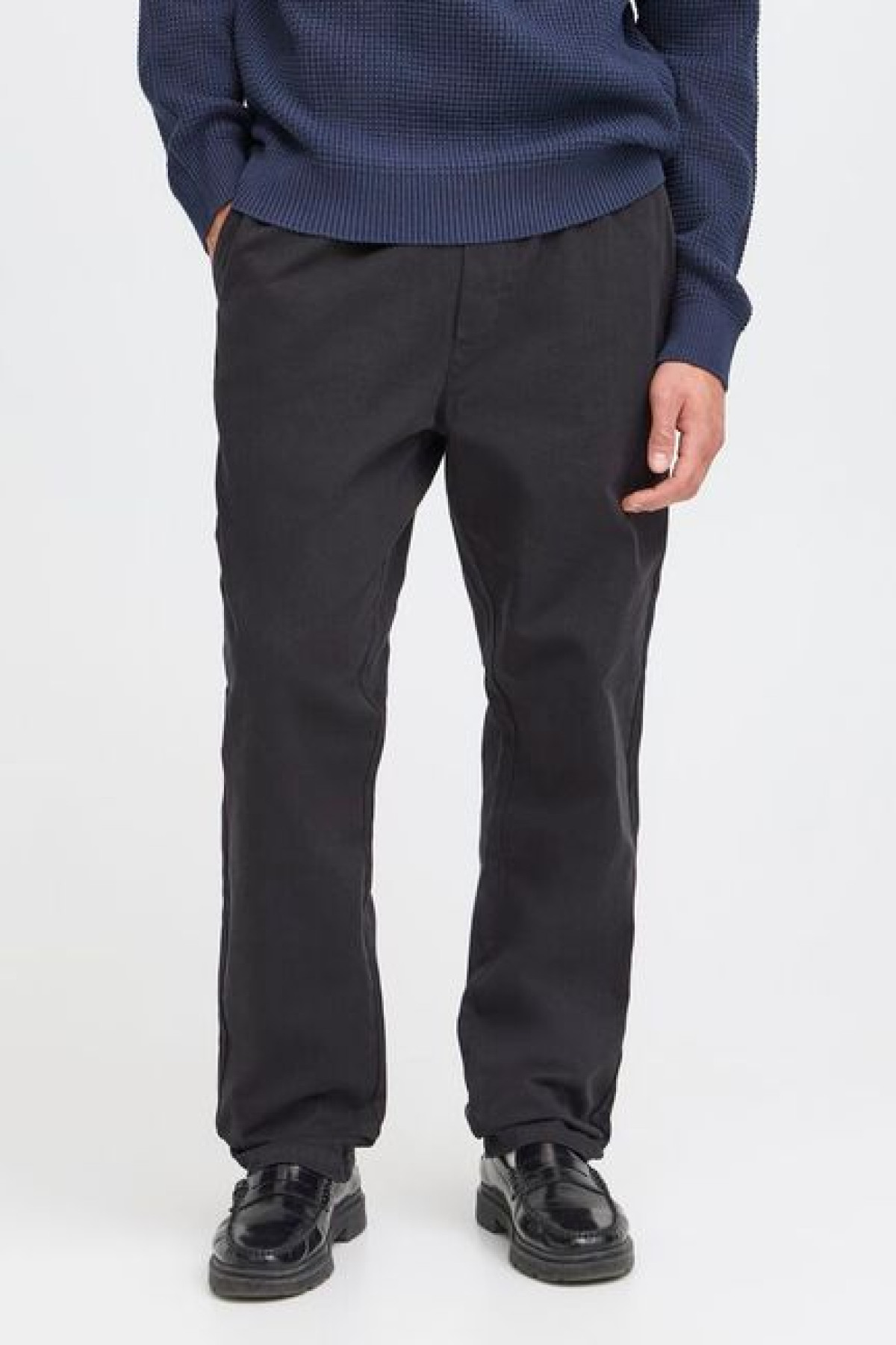 solid pantalon liam noir
