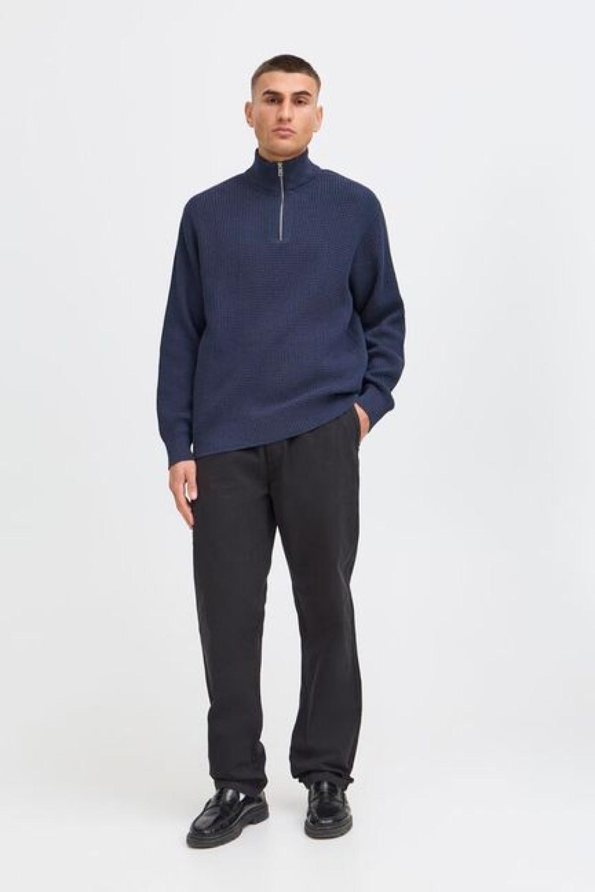 solid pantalon liam noir