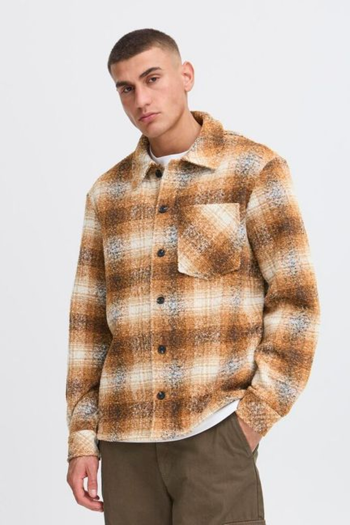solid veste ronen camel