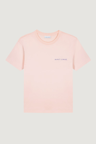 MAISON LABICHE T-SHIRT POPINCOURT AVANT-GARDE ROSE