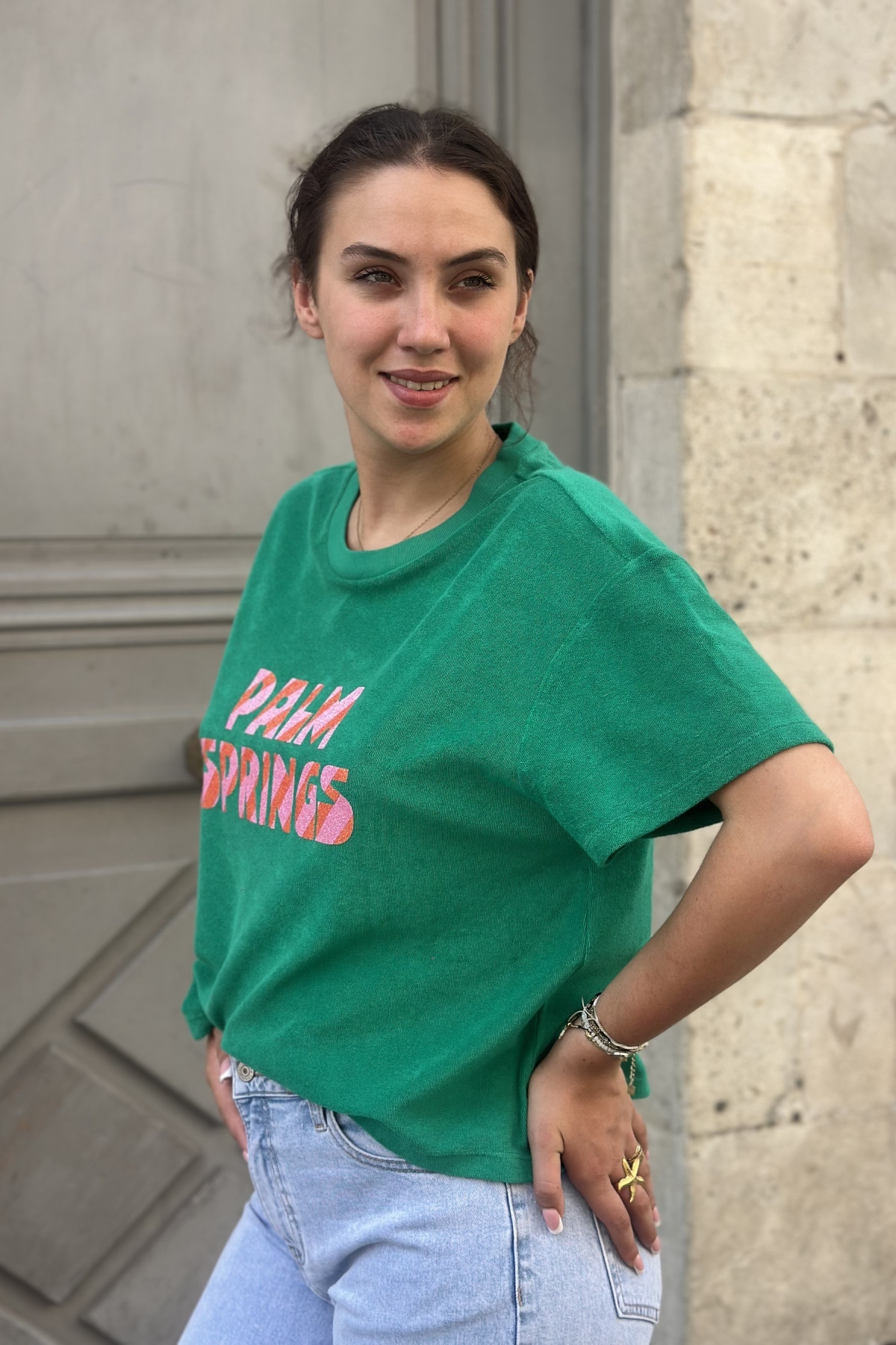tee shirt eponge marcello palm spring