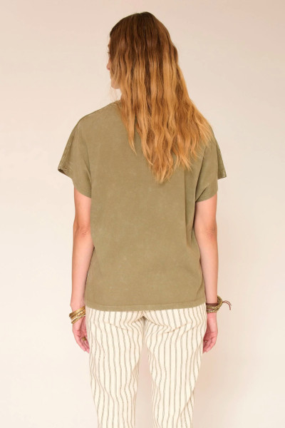 Tshirt - TREMPY.DOORS-KAKI MKT STUDIO