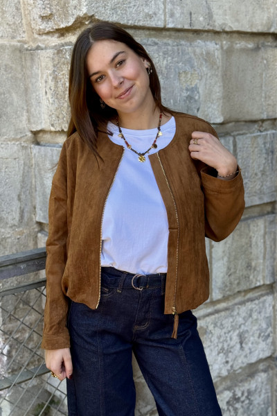 CHUMMY VESTE CAMEL 5006