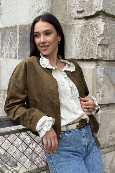 CHUMMY VESTE KAKI 5006