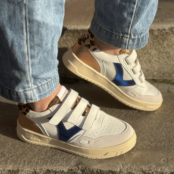 VICTORIA BASKET AZUL 7134