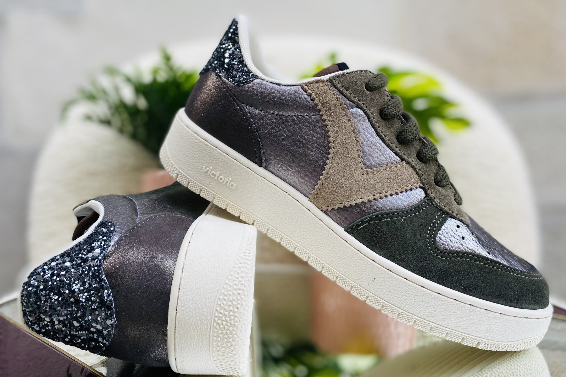 VICTORIA BASKETS KAKI 258257