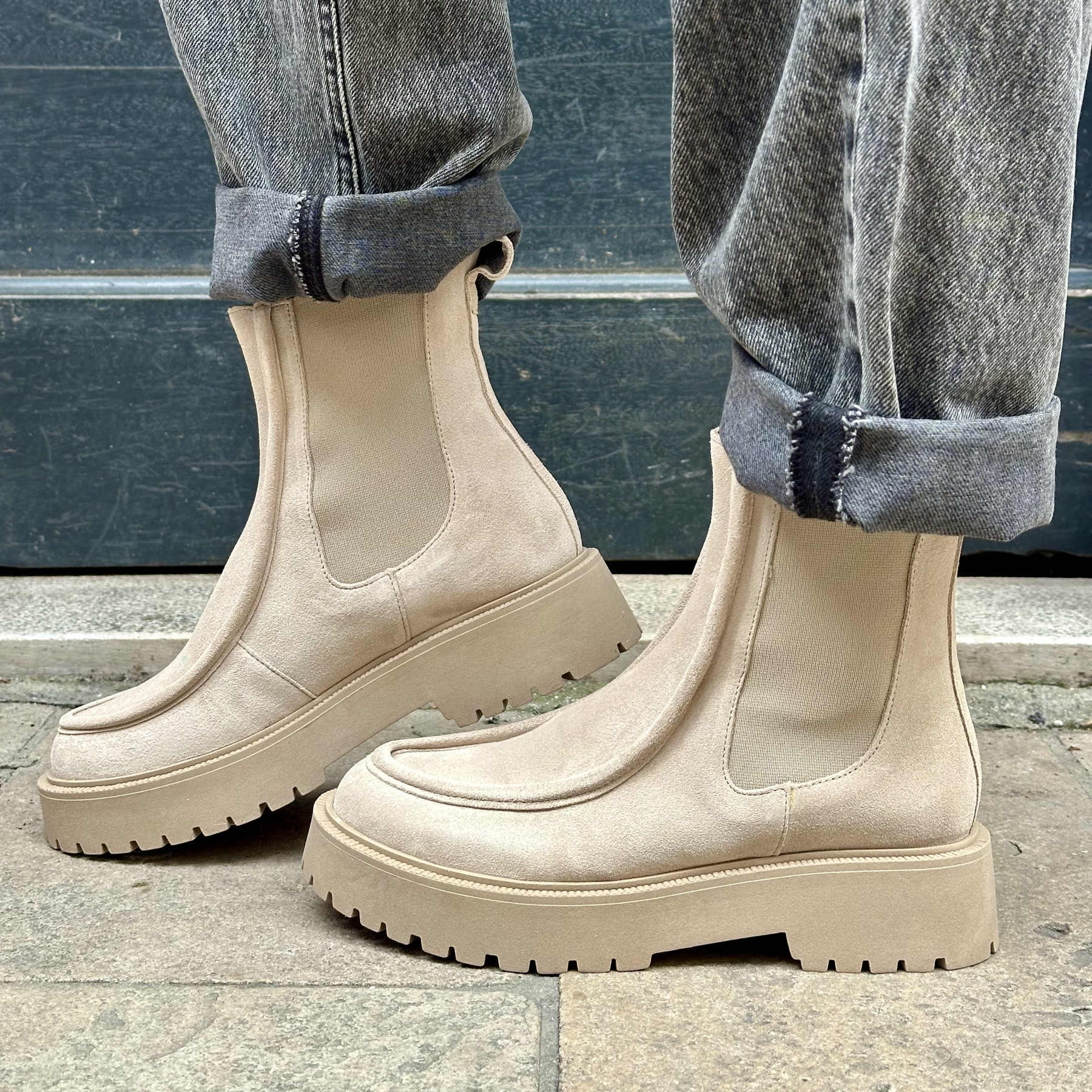  bottines we do  beige 9968